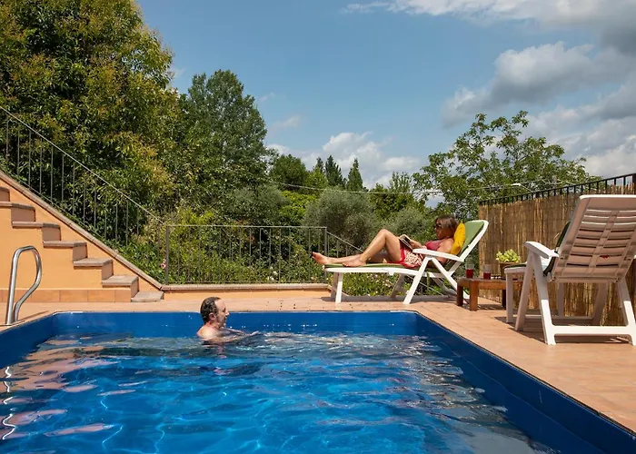 Semesterbostad Tranquil Tuscan House With Pool And Scenic Views